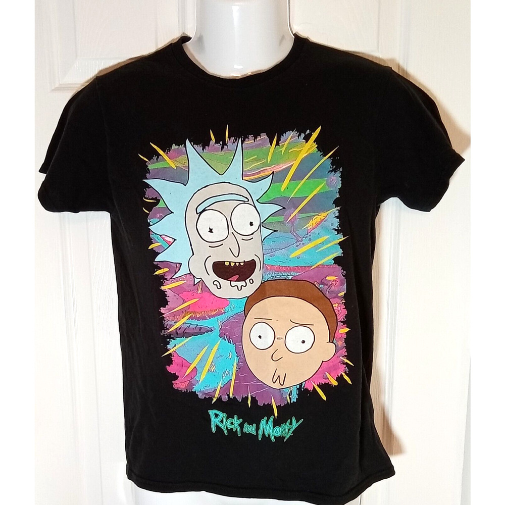 Ricky & Morty T-Shirt Youth Small Adult Swim